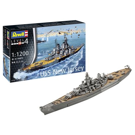 Battleship USS New Jersey, Revell Modellbausatz