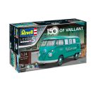Geschenkset  150 years of Vaillant VW T1 Bus, Revell Modellbausatz mit Basiszubehör