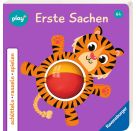 Ravensburger Play+ schütteln, rasseln, spielen: Erste Sachen, Baby-Buch ab 6 Monoate