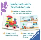 Ravensburger Play+ schütteln, rasseln, spielen: Erste Sachen, Baby-Buch ab 6 Monoate