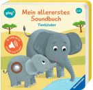 Ravensburger Play+ Mein allererstes Soundbuch: Tierkinder, Baby-Buch ab 1 Jahr