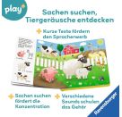 Ravensburger Play+ Mein allererstes Soundbuch: Tierkinder, Baby-Buch ab 1 Jahr