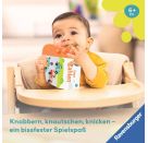 Ravensburger Play+ flip pop: Erste Zahlen (Mein allererstes Beißbuch), Baby-Buch ab 6 Monate