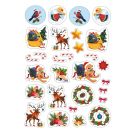 Mein liebstes Weihnachtsmalheft mit Stickern ab 4