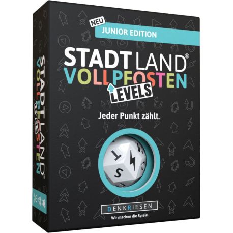 STADT LAND VOLLPFOSTEN® - Levels – JUNIOR EDITION - Jeder Punkt zählt.