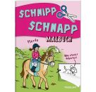 Schnipp Schnapp Malbuch. Pferde. Was steckt dahinter?