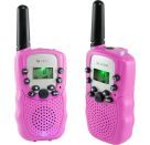 X4-TECH Walkie Talkie 2er Set pink