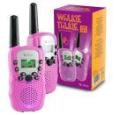 X4-TECH Walkie Talkie 2er Set pink