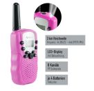 X4-TECH Walkie Talkie 2er Set pink