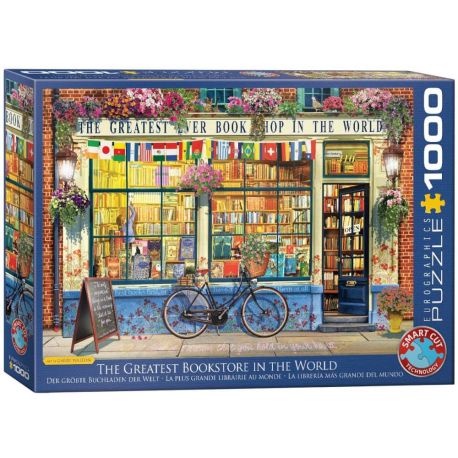 EuroGraphics Puzzle Der großartigste Buchladen der Welt 1000 Teile