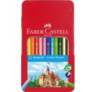 Faber-Castell Buntstift hexagonal 12er-Metalletui