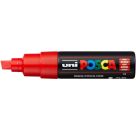Marker uni POSCA PC-8K rot