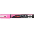Marker UNI CHALK MARKER PWE-5M pink