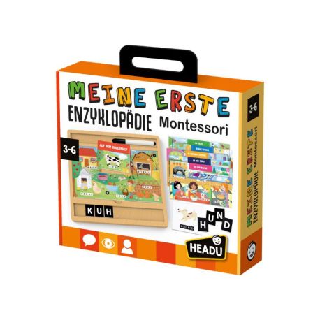 HEADU Montessori Meine erste Enzyklopädie 3,6 Jahre