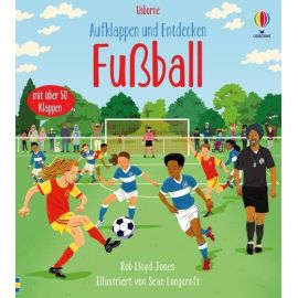 Aufklappen und Entdecken: Fußball