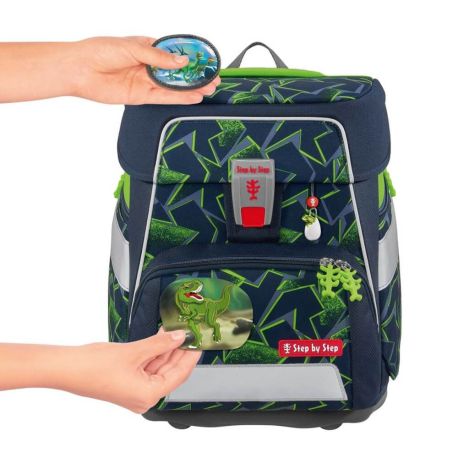 SPACE Schulranzen-Set Wild T-Rex Taro , 5-teilig