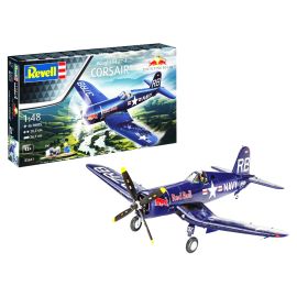 Geschenkset Flying Bulls F4U-4 Corsair, Revell Modellbausatz mit Basiszubehör