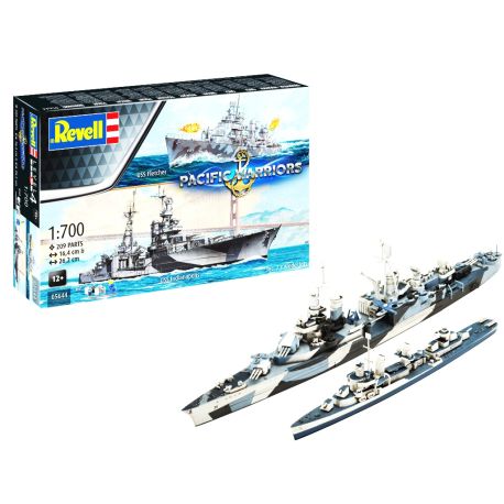 Geschenkset Pacific Warriors, Revell Modellbausatz mit Basiszubehör