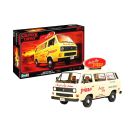 Stranger Things VW T3 Bus Surfer Boy, Revell Modellbausatz