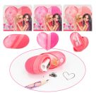 TOPModel 2in1 Herz Radierer und Anspitzer BEST FRIENDS