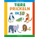 Tiere prickeln in 3D. Prickeln - Zum Basteln, Falten und spielen.