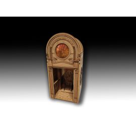 Tiny Adventures Iron Throne - House of the Dragon , Handgefertigte Miniaturwelten zum Zusammenbauen