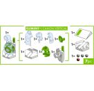 Ravensburger GraviTrax Element Vertical Cannon 27465 - GraviTrax Erweiterung für deine Kugelbahn - Murmelbahn und Kons