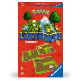 Ravensburger 22579  - Pokémon Labyrinth Connect - Mitbringspiel für 2-6 Spieler ab 7 Jahren mit den beliebten Pokémon
