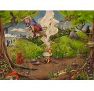 Ravensburger 12000777 Puzzle Bei der Waldhexe 500 Teile