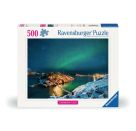 Ravensburger 12000845 Puzzle Nordlichter in Troms , Norwegen 500 Teile