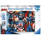 Ravensburger 12001073 Puzzle Der erste Avenger 100 Teile XXL