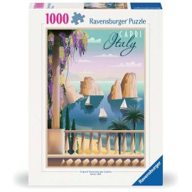 Ravensburger 12001209 Puzzle Postkarte aus Capri 1000 Teile