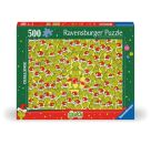 Ravensburger 12001224 Puzzle Merry Grinchmas Challenge 500 Teile