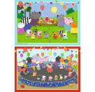 Ravensburger 12004018 Puzzle Partyzeit! 2 X 24 Teile