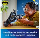LEGO® DC Comics Super Heroes 76273 Batman™ Baufigur mit dem Batpod