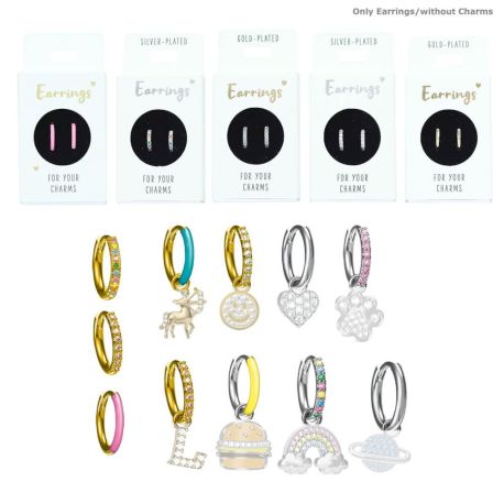 Ohrringe in kleiner Schachtel