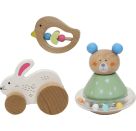 SpielMaus Holz Activity Spiel- und Geschenkset, 3 Teile