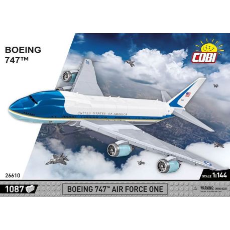 COBI BOEING 747 AIR FORCE ONE Scale 1:144