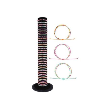 Armband jap. Glasperlen auf Tube (36)