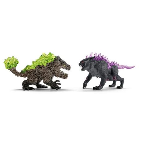 schleich®  ELDRADOR CREATURES 70827 Schattenluchs vs. Felsbrecher