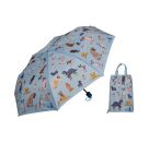 Taschenschirm   Duo Bag - I love dogs (cats   dogs)