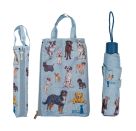 Taschenschirm   Duo Bag - I love dogs (cats   dogs)