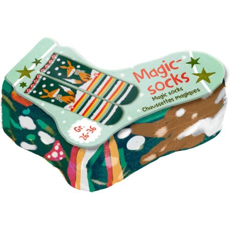 Magic Socks (one size) - Winterzauber im Weihnachtsw., sort.