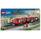 LEGO® City 60423 Straßenbahn mit Haltestelle
