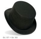 FRIES - Zylinder schwarz, sort. Größen, Gr. 58 + 60 cm