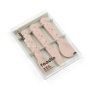 Foodie Kinderbesteck-Set Happy dots Rosa