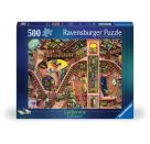 Erwachsenenpuzzle 500 Teile - Ludicrous Library