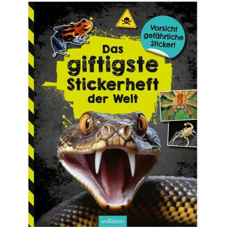 Das giftigste Stickerheft der Welt