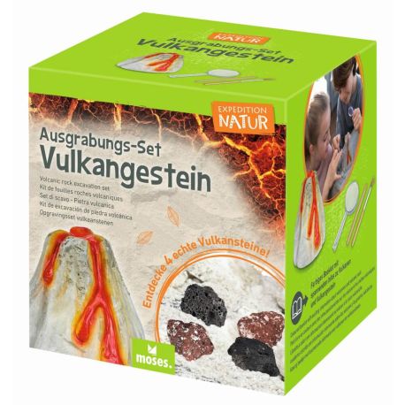 Expedition Natur Ausgrabungs-Set Vulkangestein