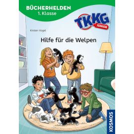 Bücherhelden 1.Kl. TKKG Junior Hilfe für die Welpen